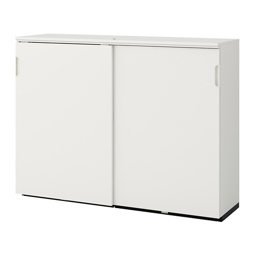 GALANT - 滑門收納櫃, 白色 | IKEA 線上購物 - PE686153_S4