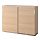 GALANT - 滑門收納櫃, 實木貼皮, 染白橡木 | IKEA 線上購物 - PE686154_S1