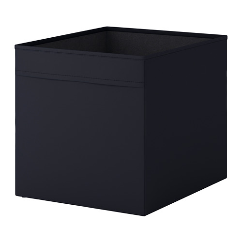 DRÖNA - 收納盒 33x38x33公分, 黑色 | IKEA 線上購物 - PE729169_S4