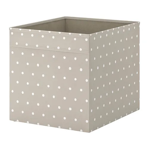 DRÖNA - box, beige/dotted, 33x38x33 cm | IKEA Taiwan Online - PE729162_S4