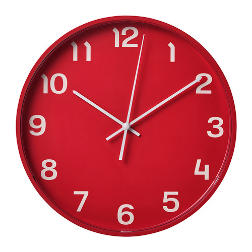 PLUTTIS wall clock