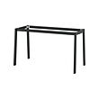 MITTZON - underframe for conference table, black, 140x68x73 cm | IKEA Taiwan Online - PE910891_S2 