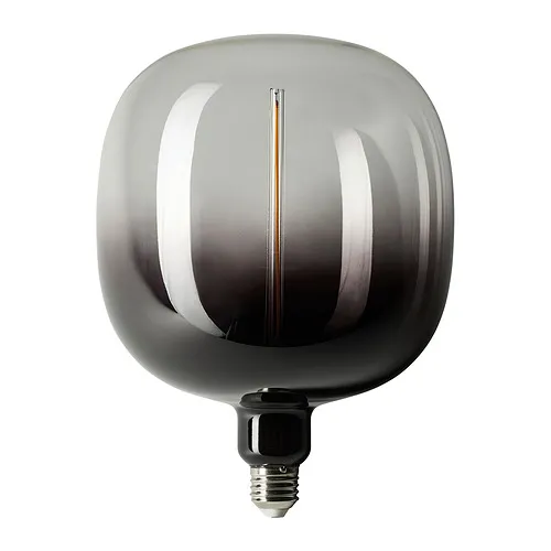 MOLNART - LED燈泡 E27 200流明，管狀 黑色/透明玻璃，185 公厘 | IKEA 線上購物 - PE974146_S4