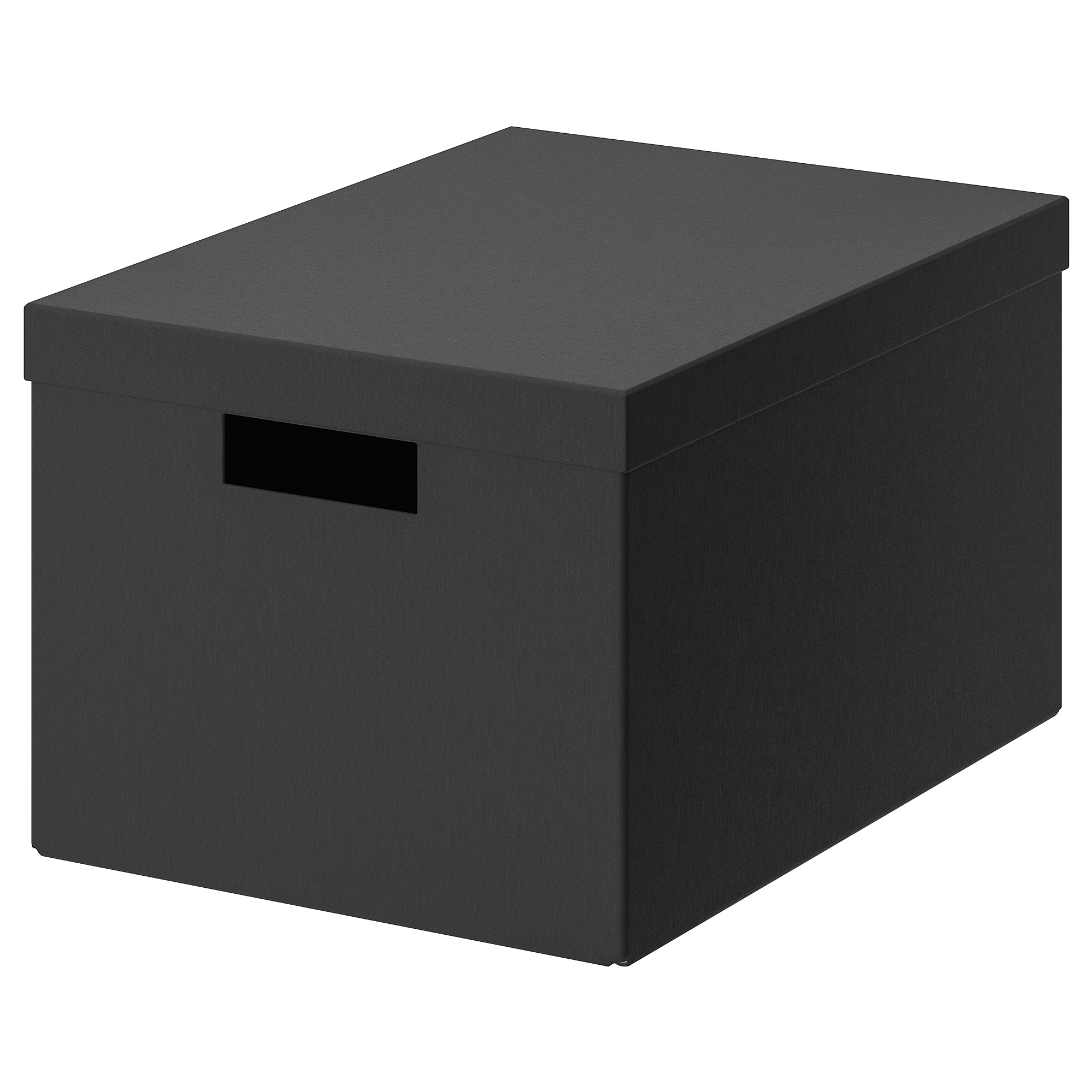 TJENA storage box with lid