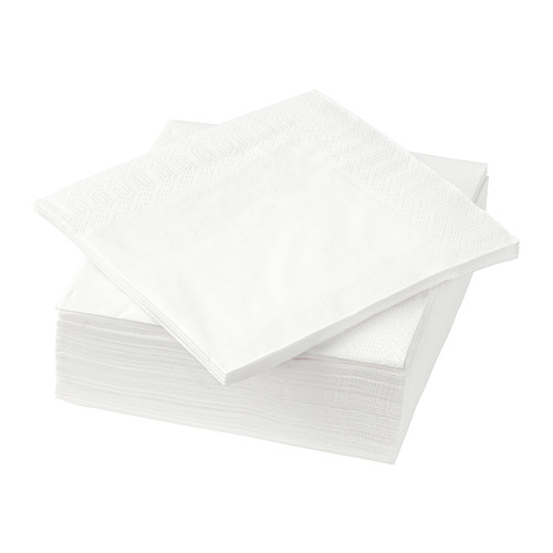 FANTASTISK - 餐巾紙, 白色 | IKEA 線上購物 - PE729301_S4