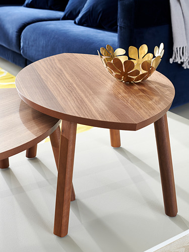 STOCKHOLM - 子母桌 2件組, 實木貼皮, 胡桃木 | IKEA 線上購物 - PH172164_S4