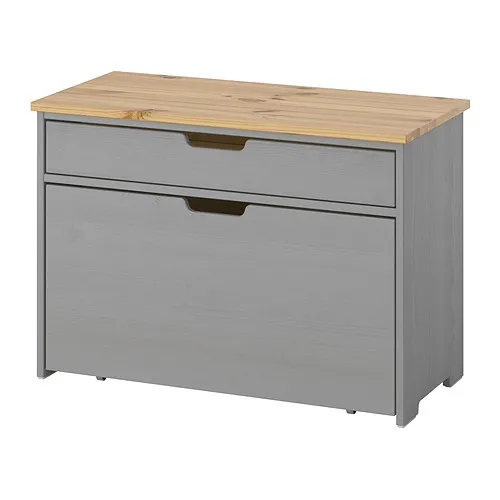 KALLSÖ - 儲物椅凳, 灰色, 80x38x56 公分 | IKEA 線上購物 - PE974179_S4