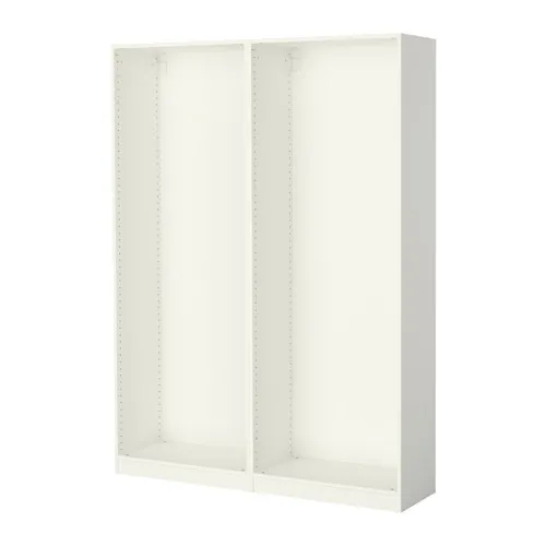 PAX - 2 wardrobe frames, white, 150x35x201 cm | IKEA Taiwan Online - PE514186_S4