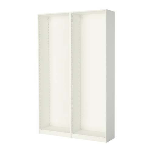 PAX - 2 wardrobe frames, white | IKEA Taiwan Online - PE514184_S4