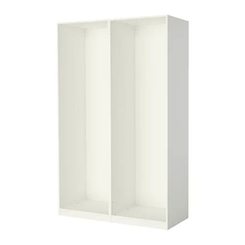 PAX - 2 wardrobe frames, white, 150x58x236 cm | IKEA Taiwan Online - PE514177_S4