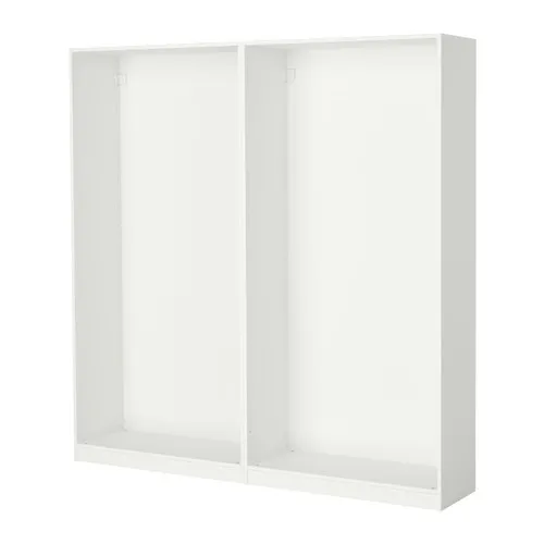 PAX - 2 wardrobe frames, white, 200x35x201 cm | IKEA Taiwan Online - PE514174_S4
