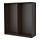 PAX - 系統衣櫃/衣櫥組合, 黑棕色 | IKEA 線上購物 - PE514170_S1