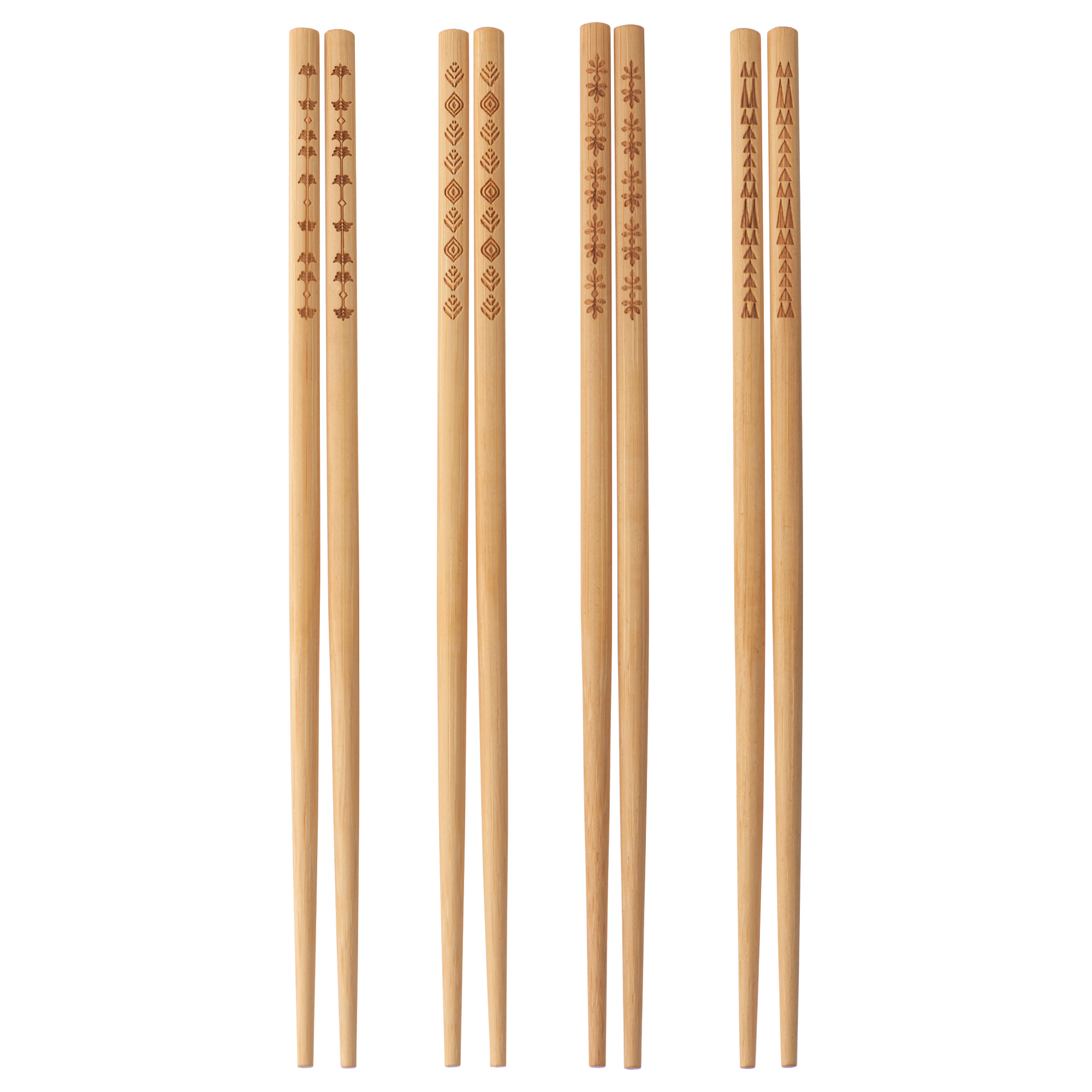 TREBENT chopsticks 4 pairs