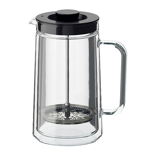 EGENTLIG - 沖茶/咖啡壺, 雙層/透明玻璃 | IKEA 線上購物 - PE729471_S4
