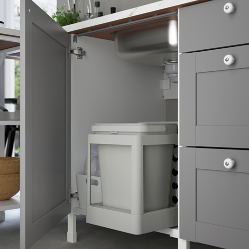 ENHET - corner kitchen, white/grey frame | IKEA Taiwan Online - PE783528_S4