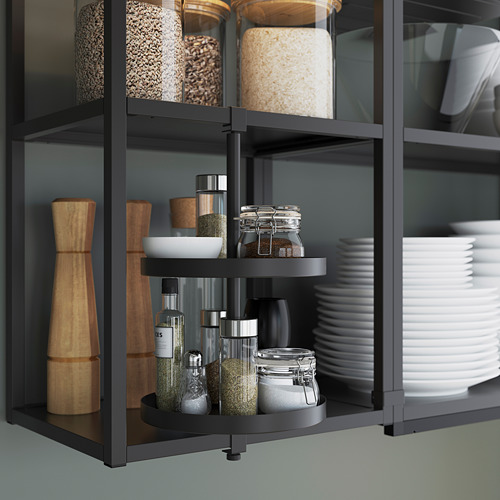 ENHET - 廚房, 碳黑色/灰色 框架 | IKEA 線上購物 - PE783585_S4
