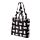 SKYNKE - 購物袋, 黑色 白色/具圖案 北極熊 | IKEA 線上購物 - PE829212_S1