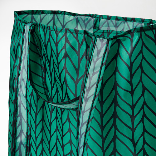 SKYNKE - 購物袋, 綠色/黑色 | IKEA 線上購物 - PE829218_S4