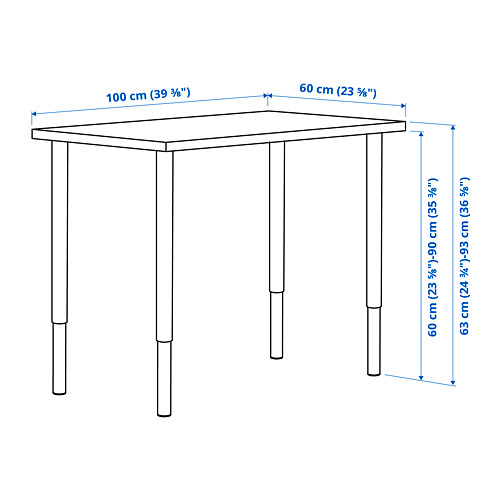 LINNMON/OLOV desk