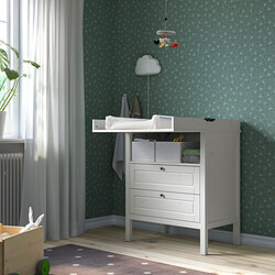 SUNDVIK - 尿布更換桌/抽屜櫃, 灰色 | IKEA 線上購物 - PE805280_S3