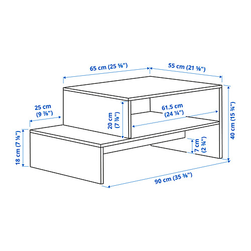 HOLMERUD coffee table