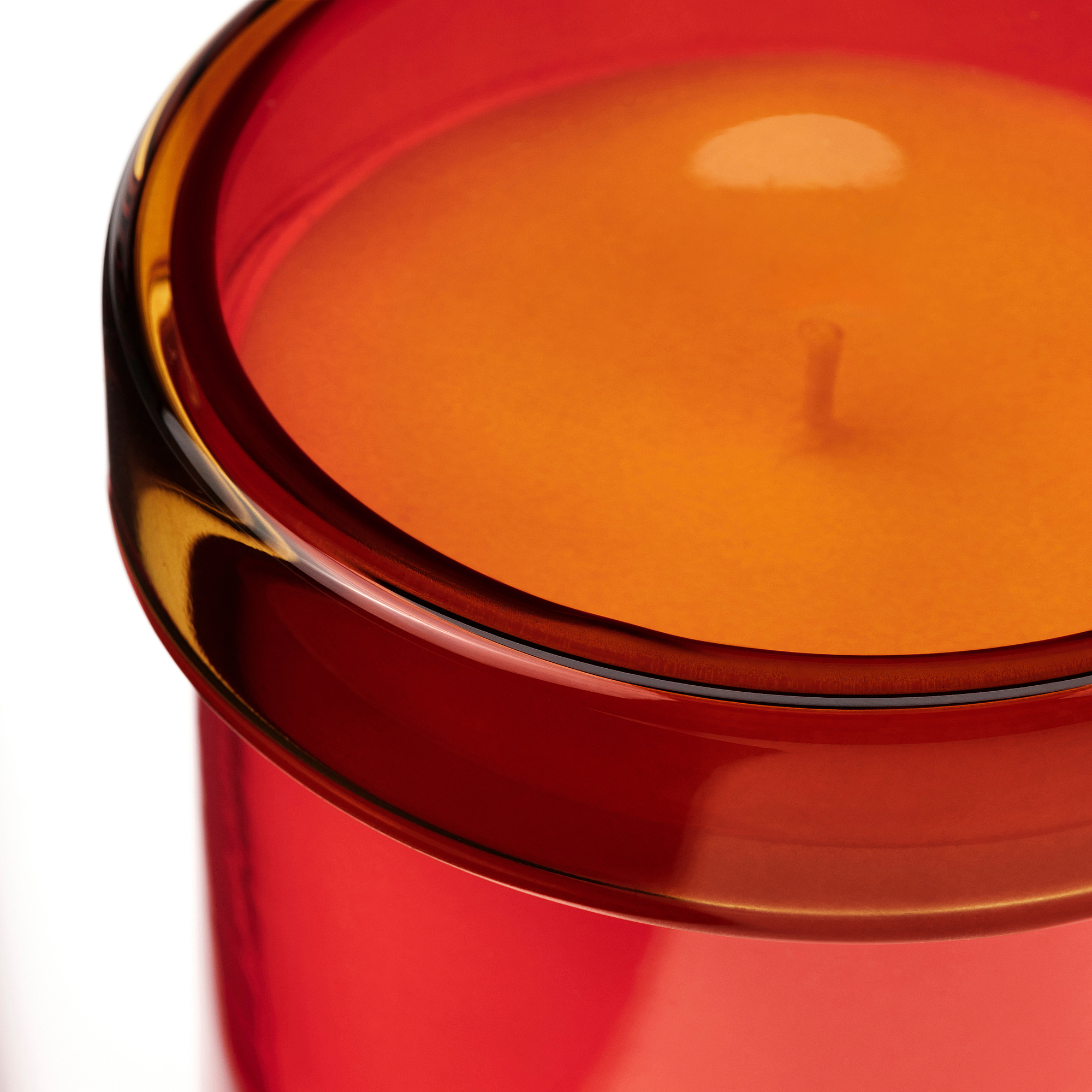 DVÄRGHÖK scented candle in glass with lid