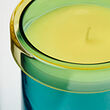 DVÄRGHÖK scented candle in glass with lid