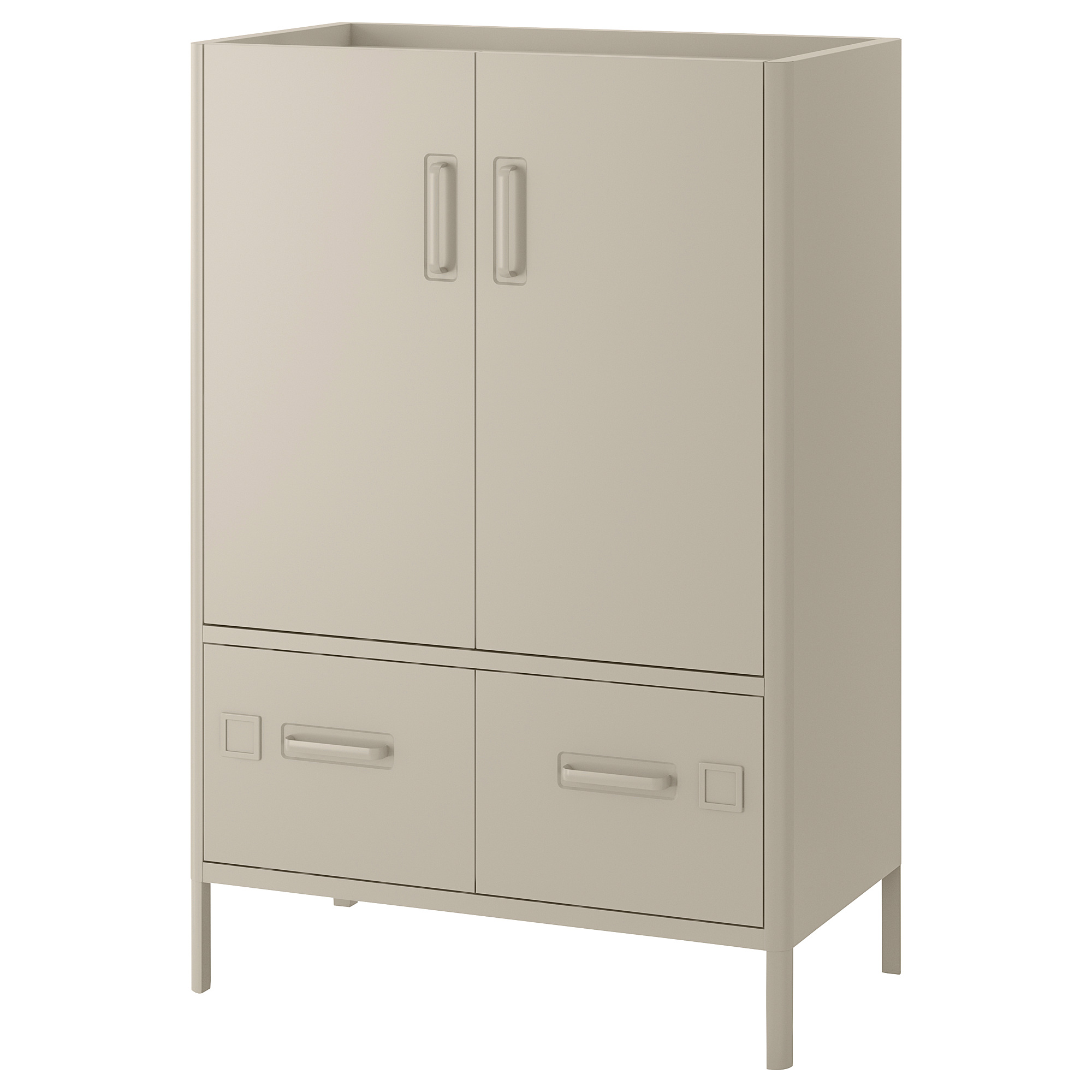 IDÅSEN cabinet with doors and drawers