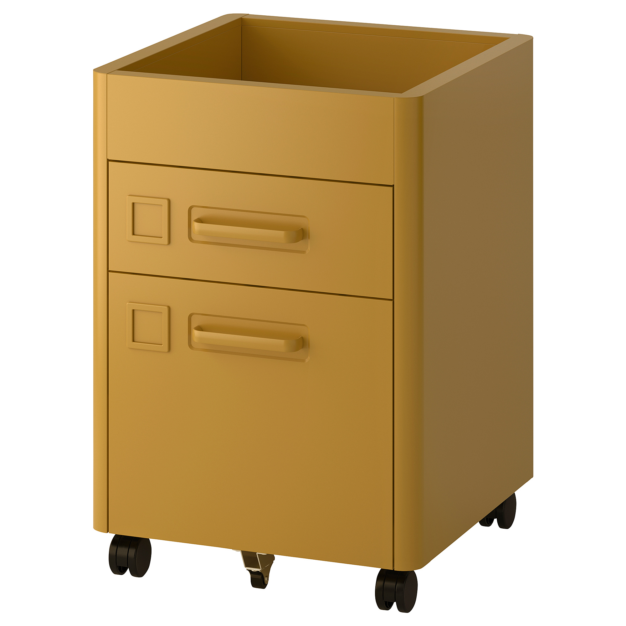 IDÅSEN drawer unit on castors