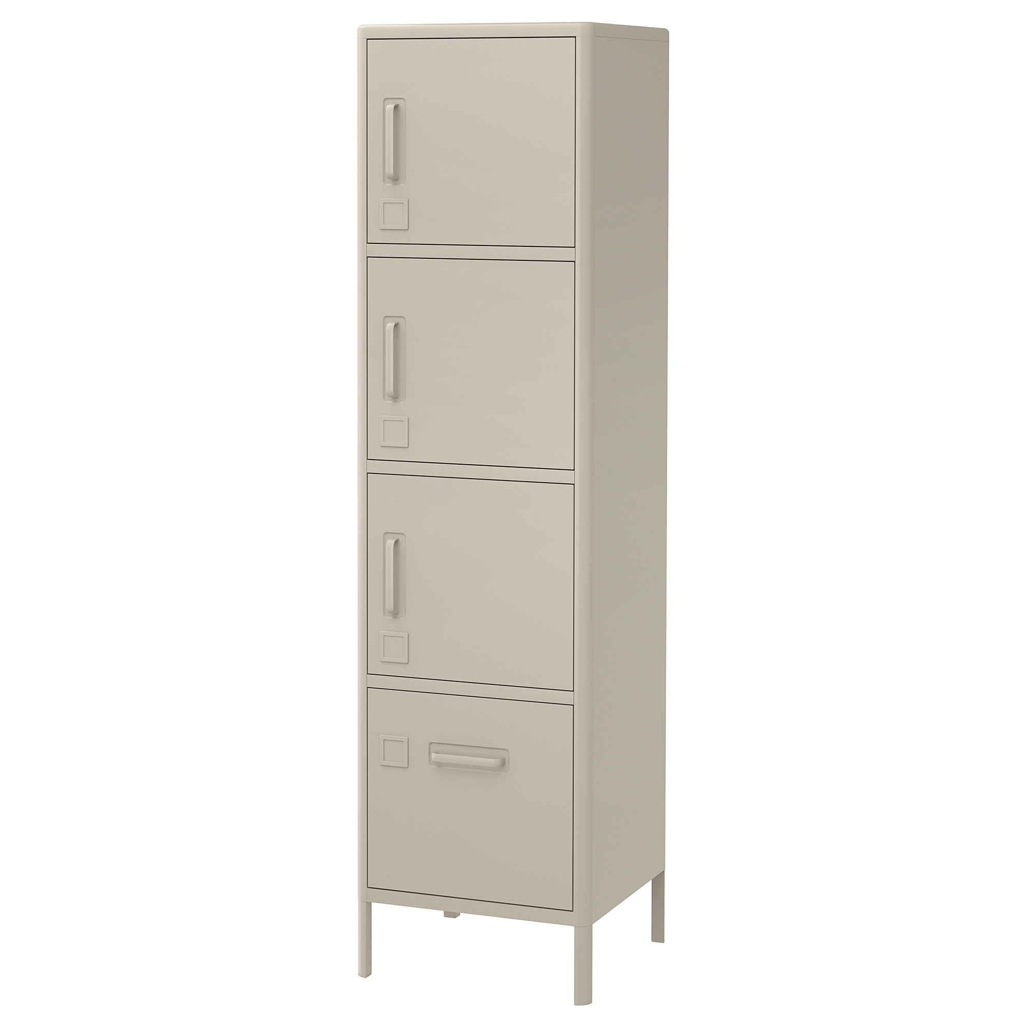 IDÅSEN high cabinet with drawer and doors