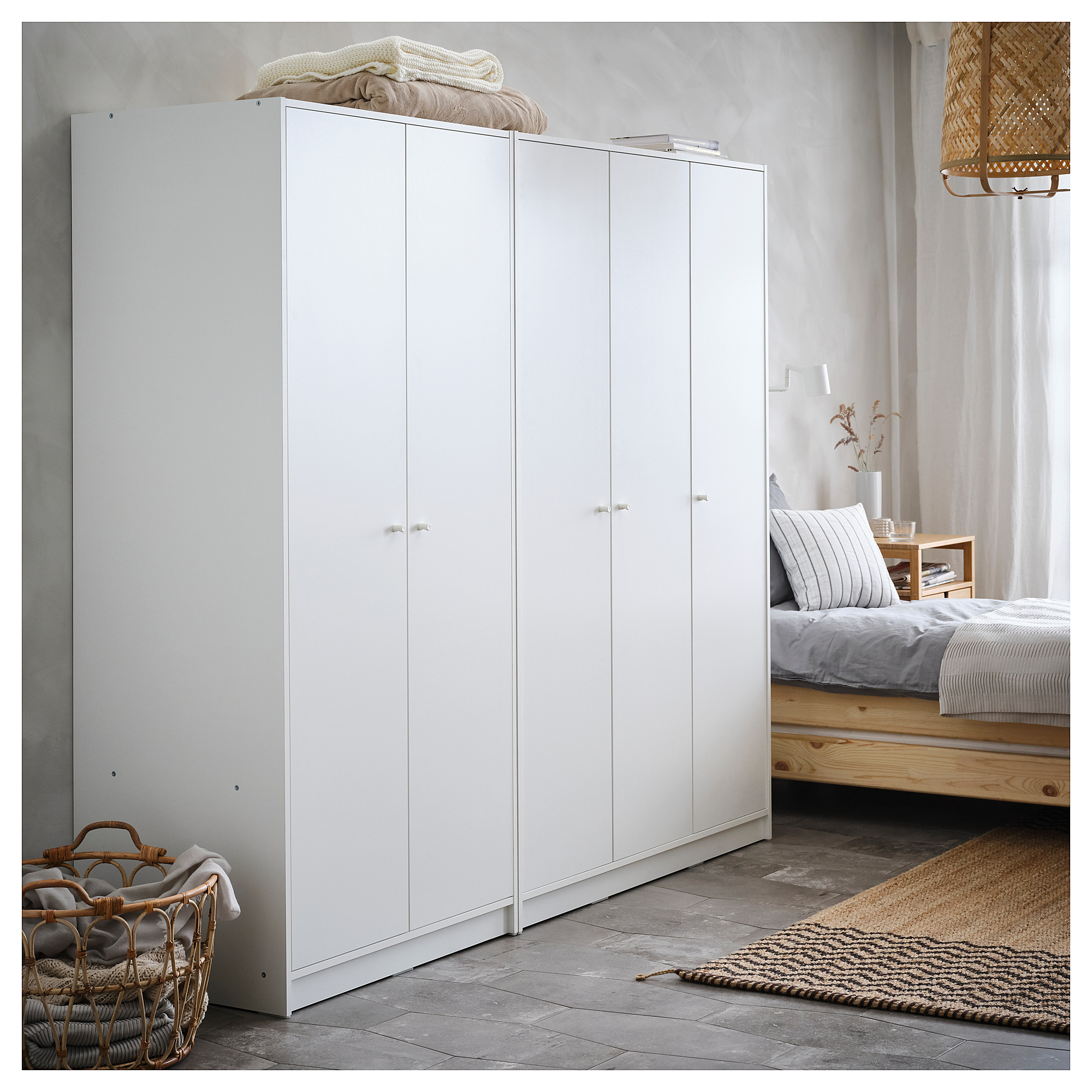 KLEPPSTAD wardrobe with 2 doors