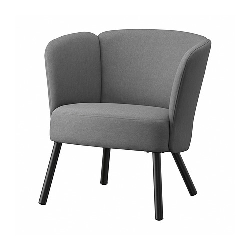 HERRÅKRA - 扶手椅, Vissle 灰色 | IKEA 線上購物 - PE911201_S4