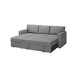 BÅRSLÖV 3-seat sofa-bed with chaise longue