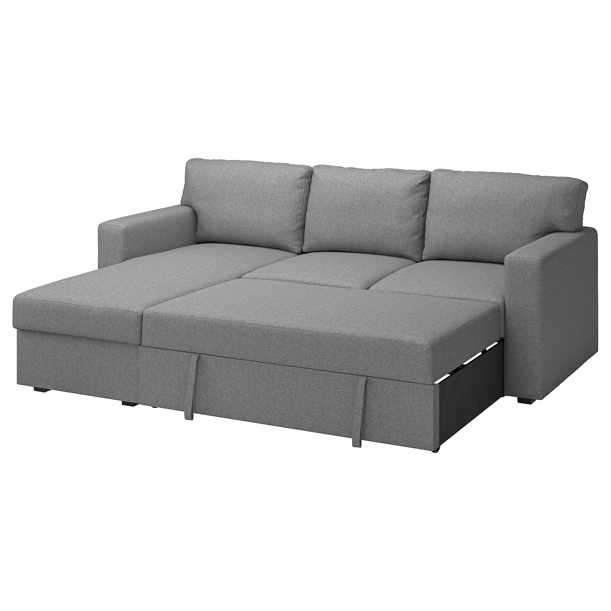 BÅRSLÖV 3-seat sofa-bed with chaise longue