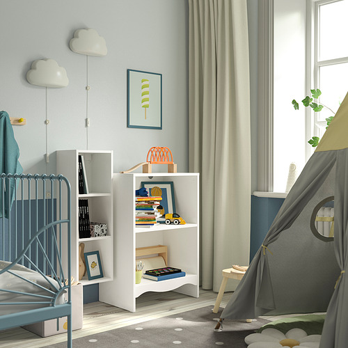 SMÅGÖRA 嬰兒尿布更換桌/書櫃附1層板