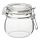 KORKEN - 附蓋萬用罐, 透明玻璃 | IKEA 線上購物 - PE729739_S1