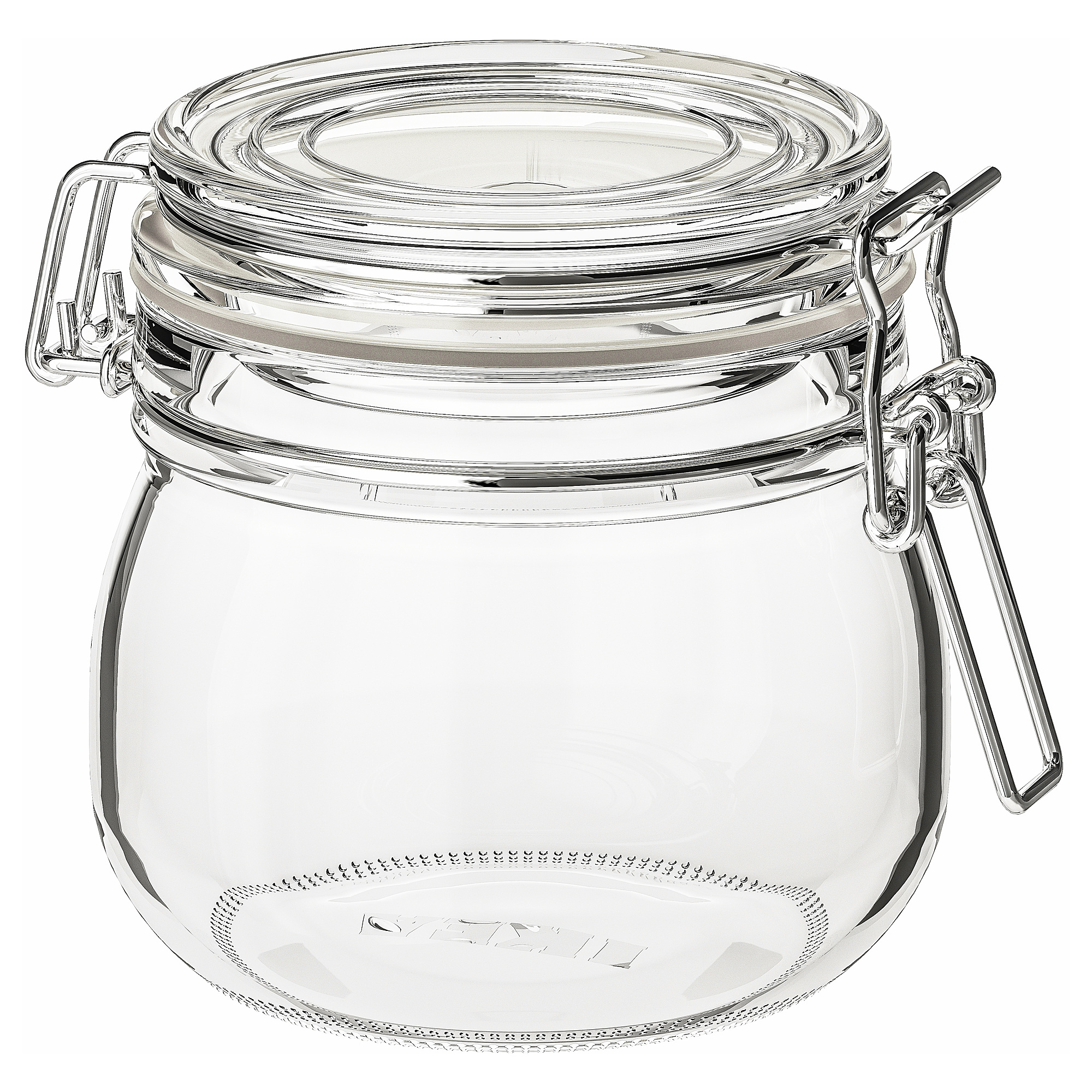 KORKEN jar with lid
