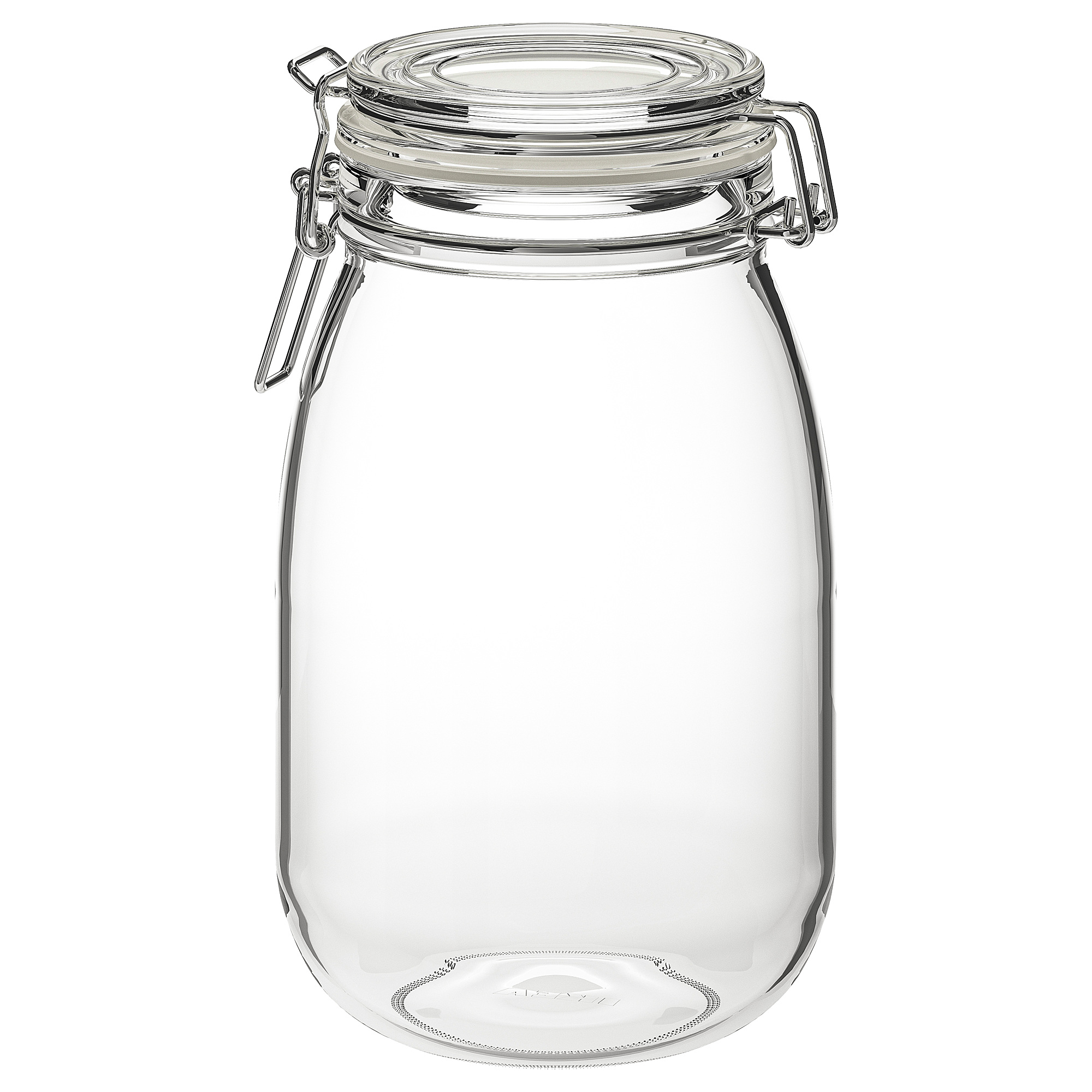 KORKEN jar with lid