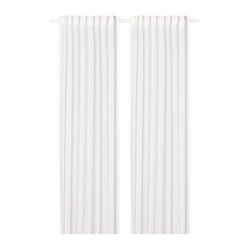 SILVERLÖNN sheer curtains, 1 pair