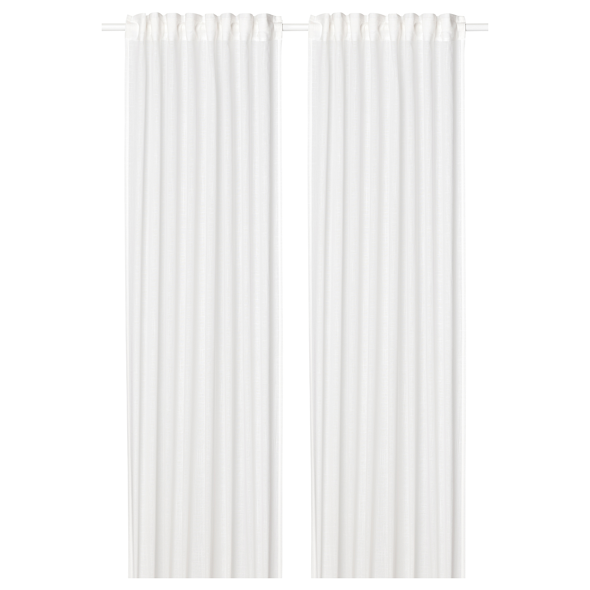 SILVERLÖNN sheer curtains, 1 pair