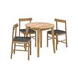 NACKANÄS/NACKANÄS table and 3 chairs
