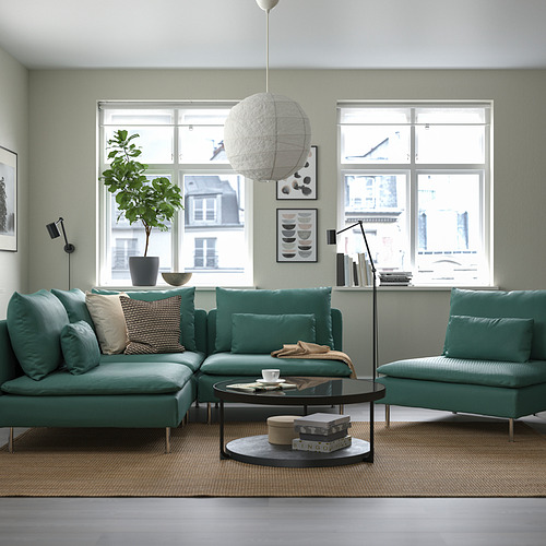 SÖDERHAMN corner sofa, 3-seat