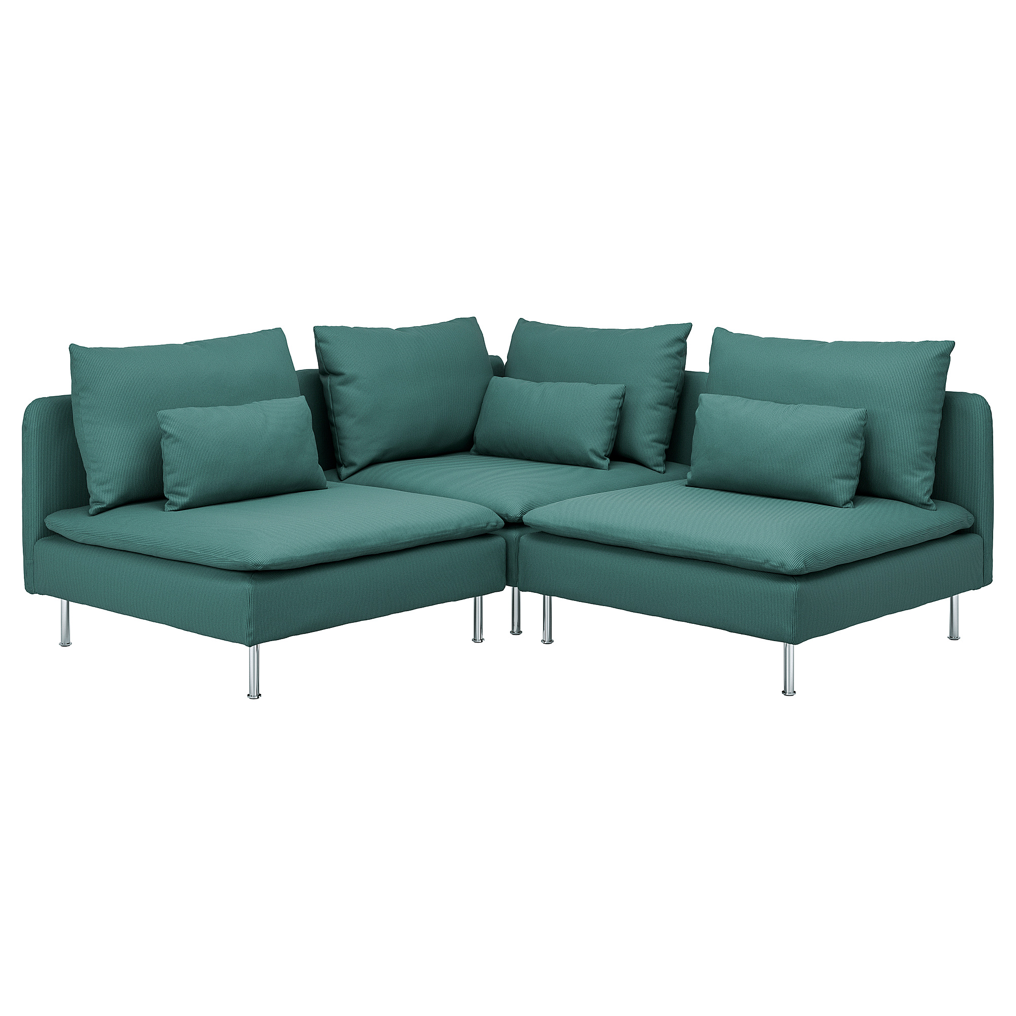SÖDERHAMN corner sofa, 3-seat
