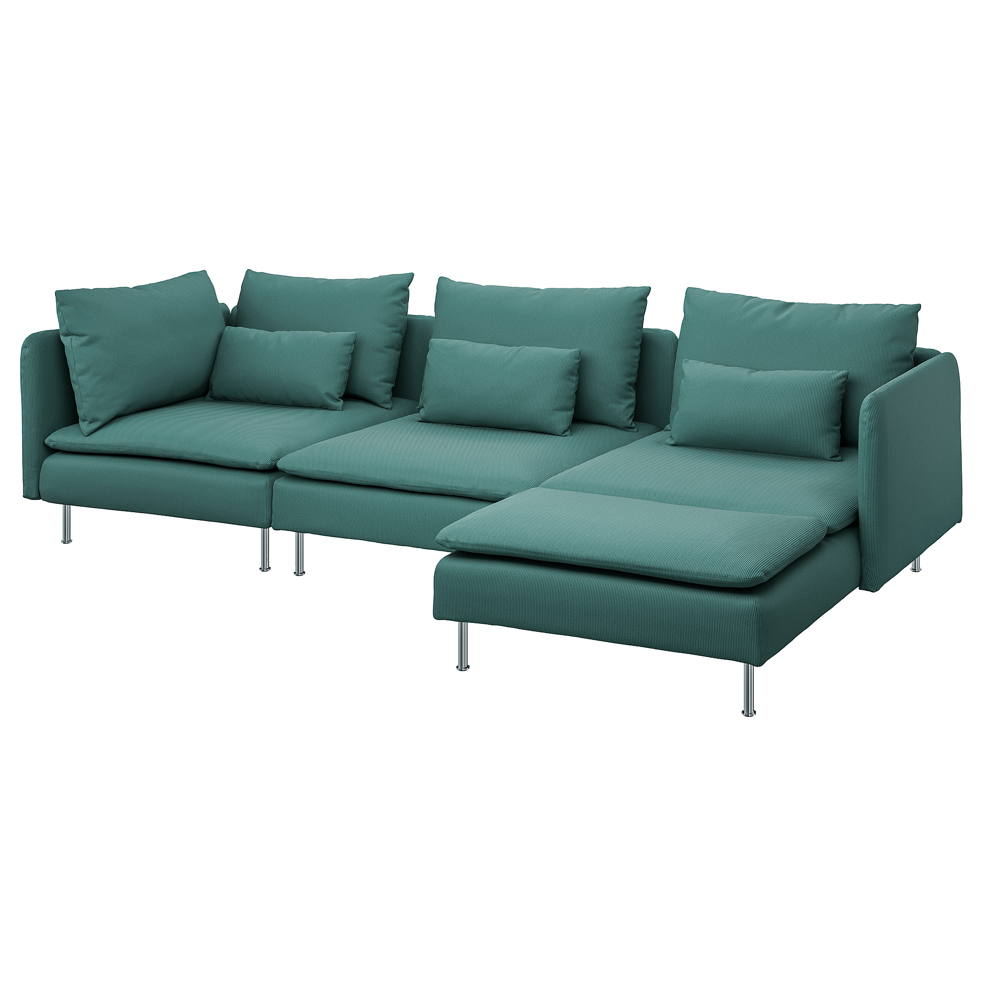 SÖDERHAMN 4-seat sofa with chaise longue