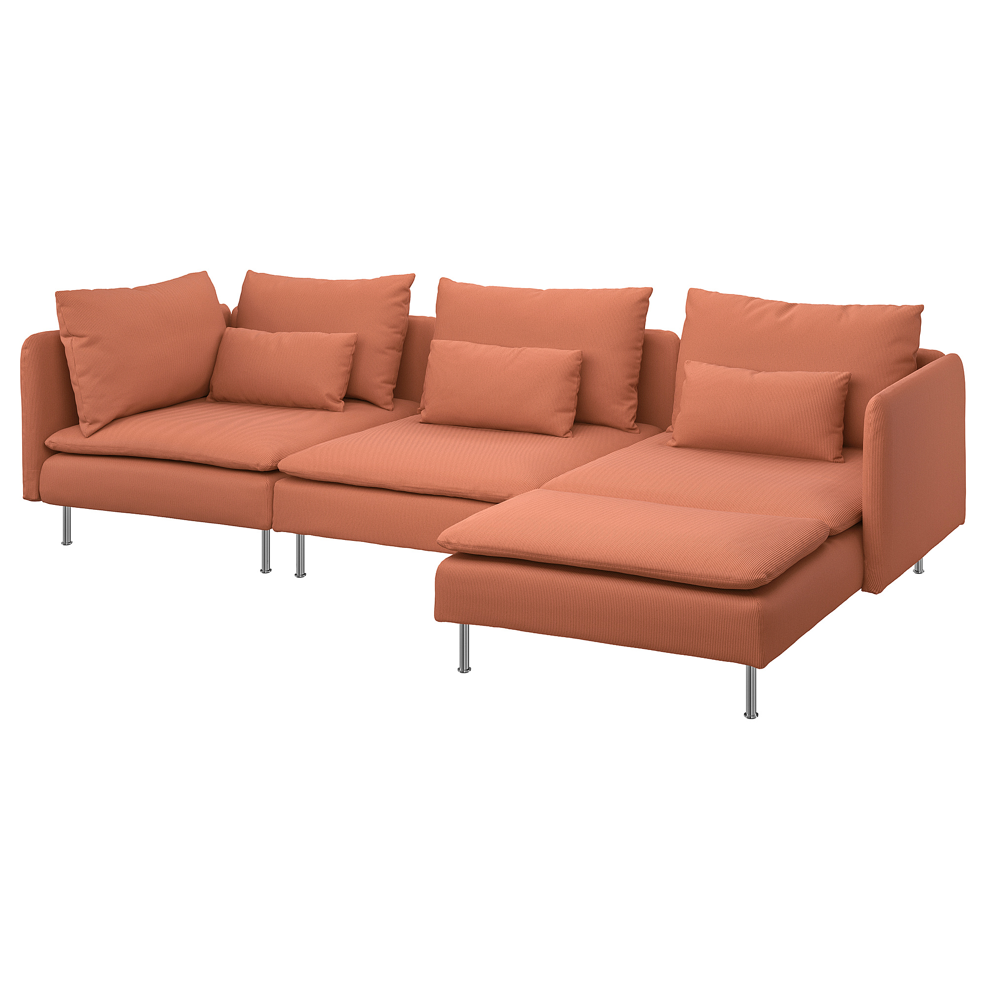 SÖDERHAMN 4-seat sofa with chaise longue