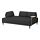 FLOTTEBO - sofa-bed with side table, Vissle dark grey | IKEA Taiwan Online - PE729789_S1