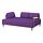 FLOTTEBO - sofa-bed with side table, Vissle purple | IKEA Taiwan Online - PE729790_S1
