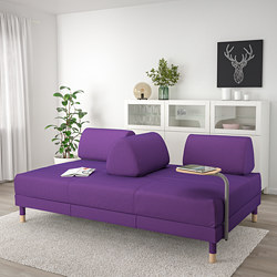 FLOTTEBO - sofa-bed with side table, Gunnared medium grey | IKEA Taiwan Online - PE729788_S3