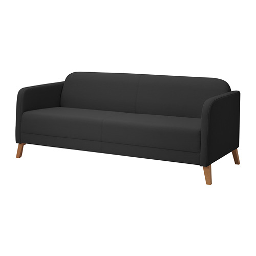 LINANÄS - 3-seat sofa, Vissle dark grey | IKEA Taiwan Online - PE829450_S4
