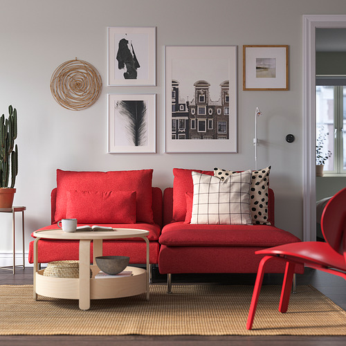 SÖDERHAMN 2-seat sofa with chaise longue